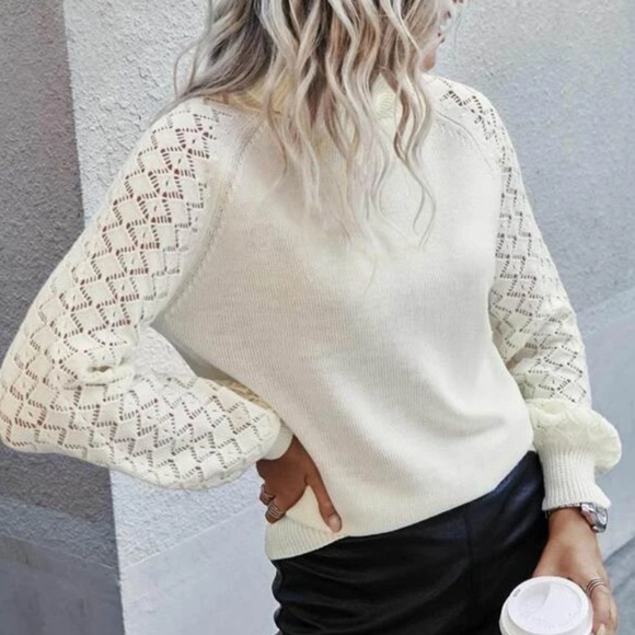 New raglan sleeve knit sweater - Picture 4 of 4